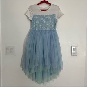 Frozen inspired Elsa dress size 8 dress by Taylor Joelle
